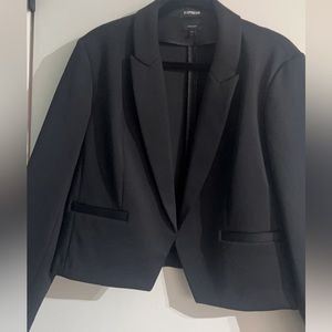 Express Women’s Cropped Suit Jacket XL